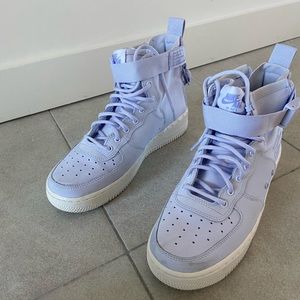 Purple Air Force 1 High Tops Size 6.5Y (Size 8 women)